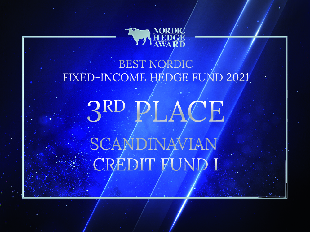 Scandinavian Credit Fund I prisades vid Nordic Hedge Award